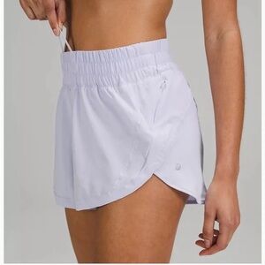Lululemon Track That Short (3”) in Lilac Blue